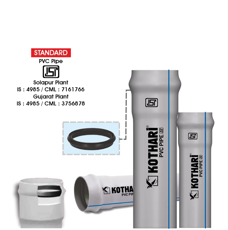 PVC Ringfit pipe