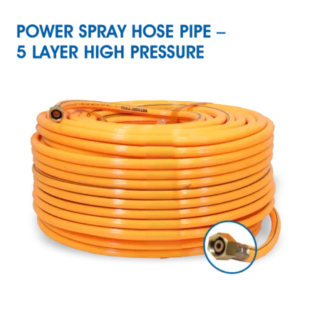 High Pressure Power Spray Hose Pipe (5 Layer)